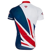 Bărbați Jersey de ciclism Cu model UK Steag Național Manșon scurt Bicicletă Jerseu Topuri cu 3 buzunare spate Ciclism montan Ciclism stradal Rezistent la UV Uscare rapidă Înapoi de buzunar ieftine Tricouri pentru bărbați-Bărbați Jersey de ciclism Cu model UK Steag Național Manșon scurt Bicicletă Jerseu Topuri cu 3 buzunare spate Ciclism montan Ciclism stradal Rezistent la UV Uscare rapidă Înapoi de buzunar