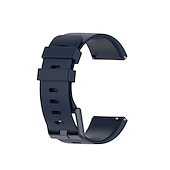billiga Fitbit klockband-Smart Watch-band för Fitbit Versa 2 / Versa Lite / Versa SE / Versa Mjuk silikon Smart klocka Rem Justerbar Andningsfunktion Klassiskt lås Sportband Ersättning Armband