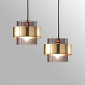 economico Luci Isola cucina-Sospensione led 18 cm design singolo metallo stile nordico 220-240v