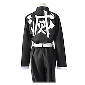 cheap Anime Costumes-Demon Slayer: Kimetsu no Yaiba Tomioka Giyuu Anime Cosplay Costume Outfits Cosplay Suits Accessories Cosplay Accessories Top Pants Cloak For Men&#039;s Women&#039;s Boys Adults