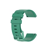 billiga Fitbit klockband-Smart Watch-band för Fitbit Versa 2 / Versa Lite / Versa SE / Versa Mjuk silikon Smart klocka Rem Justerbar Andningsfunktion Klassiskt lås Sportband Ersättning Armband
