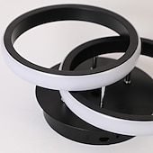 preiswerte Ring- und Runddesign-24 cm Liniendesign Einbauleuchten Metall moderner Stil lackierte Oberflächen LED moderne 220-240V