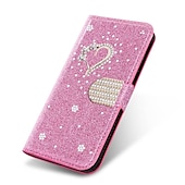 Недорогие Чехлы для Samsung-телефон Кейс для Назначение SSamsung Galaxy S24 S23 S22 S21 S20 Plus Ultra A54 A34 A14 А73 А53 А33 S10 Plus A52 S10 S25 Ультра Кошелек для карт со стендом Флип Сияние и блеск