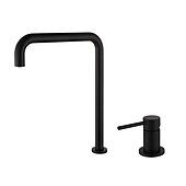 abordables Classiques-Robinet de lavabo de salle de bain, finition noir/chrome/or brossé/or rose répandu mitigeur de lavabo à deux trous mitigeur de lavabo robinet de salle de bain avec interrupteur chaud et froid