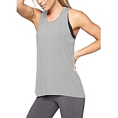 cheap Yoga Tops-Women&#039;s Yoga Top Breathable, Quick Dry, Moisture Wicking Cross Back Sleeveless Sports Fashion Tee Tshirt, Tank Top For Fitness, Gym Workout, Running Activewear Black / Pink / Red