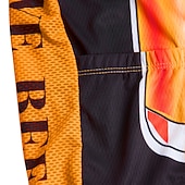 economico Maglie da uomo-Per uomo Maglia da Ciclismo A Motivi Divertente Birra dell'Oktoberfest Manica Corta Bicicletta Top con 3 tasche posteriori Mountain Bike MTB Ciclismo su strada Resistente ai Raggi UV Asciugatura