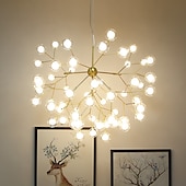 preiswerte Kronleuchter-80 cm Sputnik Design Kronleuchter Metall Mini lackierte Oberflächen moderner nordischer Stil generisch