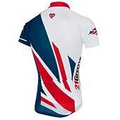 Bărbați Jersey de ciclism Cu model UK Steag Național Manșon scurt Bicicletă Jerseu Topuri cu 3 buzunare spate Ciclism montan Ciclism stradal Rezistent la UV Uscare rapidă Înapoi de buzunar ieftine Tricouri pentru bărbați-Bărbați Jersey de ciclism Cu model UK Steag Național Manșon scurt Bicicletă Jerseu Topuri cu 3 buzunare spate Ciclism montan Ciclism stradal Rezistent la UV Uscare rapidă Înapoi de buzunar