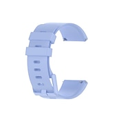billiga Fitbit klockband-Smart Watch-band för Fitbit Versa 2 / Versa Lite / Versa SE / Versa Mjuk silikon Smart klocka Rem Justerbar Andningsfunktion Klassiskt lås Sportband Ersättning Armband