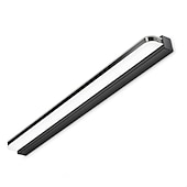 economico Luci per specchi-lampada frontale a specchio con luce di cortesia a led faro a specchio in acciaio inossidabile 28,3 pollici 16w lampada da trucco a led per bagno in acrilico semplice a prova di umidità
