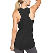 cheap Yoga Tops-Women&#039;s Yoga Top Breathable, Quick Dry, Moisture Wicking Cross Back Sleeveless Sports Fashion Tee Tshirt, Tank Top For Fitness, Gym Workout, Running Activewear Black / Pink / Red