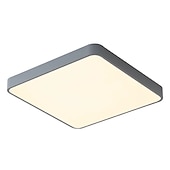 お買い得  シーリングライト調光可能タイプ-40cmのモダンな北欧LEDシーリングライトスクエアデザインフラッシュマウントライトメタル220-240v