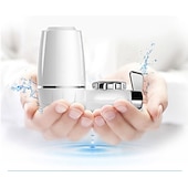economico Spruzzatori-filtro depuratore d&#039;acqua con rubinetto della cucina, sistema di filtraggio dell&#039;acqua del rubinetto di grande volume bianco rimuove piombo, fluoro e cloro - si adatta a rubinetti standard (1 filtro