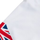 Bărbați Jersey de ciclism Cu model UK Steag Național Manșon scurt Bicicletă Jerseu Topuri cu 3 buzunare spate Ciclism montan Ciclism stradal Rezistent la UV Uscare rapidă Înapoi de buzunar ieftine Tricouri pentru bărbați-Bărbați Jersey de ciclism Cu model UK Steag Național Manșon scurt Bicicletă Jerseu Topuri cu 3 buzunare spate Ciclism montan Ciclism stradal Rezistent la UV Uscare rapidă Înapoi de buzunar