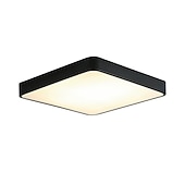 お買い得  シーリングライト調光可能タイプ-40cmのモダンな北欧LEDシーリングライトスクエアデザインフラッシュマウントライトメタル220-240v