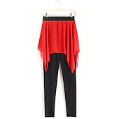 cheap Ballet Dancewear-Ballet Pants Split Joint Women&#039;s Performance Training High Chiffon Modal