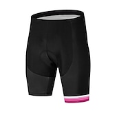 abordables Conjuntos de ropa para hombre-Mujer Maillot de Ciclismo con Culotte Manga Corta MTB Bicicleta Montaña Ciclismo Carretera Verano Primavera Otoño Rosa Morado Naranja Color sólido Rayas Retazos Bicicleta Almohadilla 3D Ciclismo