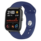 abordables Otras correas de reloj-Ver Banda para Amazfit GTS 4,4mini, 3,2,2mini, 2e, GTR 42mm, Bip U Pro, U, 3 Pro, 3, S lite, S, lite Silicona suave Reemplazo Correa Correa Deportiva Pulsera