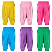 cheap Wide Leg &amp; High Waisted-Women&#039;s Harem Pants Quick Dry Lightweight High Waist Yoga Zumba Fitness Gym Workout Bloomers Capri Pants Fashion White Black Green Modal Plus Size Sports Activewear High Elasticity Loose / Royal Blue