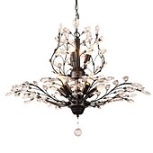 cheap Candle-Style Design-7-Light 60 cm Chandelier Metal Electroplated 110-120V 220-240V