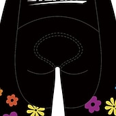 baratos Calças, Calções e Saias de Mulher-Mulheres Côr Sólida Padrão Botânico floral Shorts de ciclismo Calções de bicicleta Moto Calção Calças Ciclismo de Montanha Ciclismo de Estrada Esportes Tapete 3D Secagem Rápida Resistente Raios