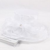 ieftine pălării de petrecere-Căciuli accesorii pentru cap pălărie din tull pălărie de paie pălărie de soare nuntă în aer liber Ziua îndrăgostiților cursă de cai modă vintage cu fundiță și flori pentru cap rochie pentru a