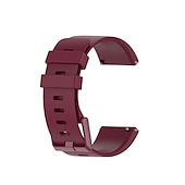 billiga Fitbit klockband-Smart Watch-band för Fitbit Versa 2 / Versa Lite / Versa SE / Versa Mjuk silikon Smart klocka Rem Justerbar Andningsfunktion Klassiskt lås Sportband Ersättning Armband