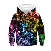 cheap Boy&#039;s 3D Vision &amp; Geometry-Boys 3D 3D Hoodie &amp; Sweatshirt Long Sleeve 3D Print Active Basic Kids