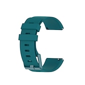 billiga Fitbit klockband-Smart Watch-band för Fitbit Versa 2 / Versa Lite / Versa SE / Versa Mjuk silikon Smart klocka Rem Justerbar Andningsfunktion Klassiskt lås Sportband Ersättning Armband