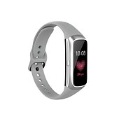 Недорогие Ремешки для часов Samsung-Ремешок для часов для Samsung Galaxy Fit SM-R370 силиконовый Замена Ремень Мягкость Эластичный Дышащий Спортивный ремешок Браслет