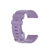 billiga Fitbit klockband-Smart Watch-band för Fitbit Versa 2 / Versa Lite / Versa SE / Versa Mjuk silikon Smart klocka Rem Justerbar Andningsfunktion Klassiskt lås Sportband Ersättning Armband