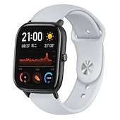 abordables Otras correas de reloj-Ver Banda para Amazfit GTS 4,4mini, 3,2,2mini, 2e, GTR 42mm, Bip U Pro, U, 3 Pro, 3, S lite, S, lite Silicona suave Reemplazo Correa Correa Deportiva Pulsera