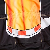 economico Maglie da uomo-Per uomo Maglia da Ciclismo A Motivi Divertente Birra dell'Oktoberfest Manica Corta Bicicletta Top con 3 tasche posteriori Mountain Bike MTB Ciclismo su strada Resistente ai Raggi UV Asciugatura