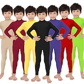 abordables Mat-Combinaison combinaison Costume de Carnaval Combinaison Intégrale Enfant Garçons Fille Charme Ordinaire Sportif N / C Lycra Spandex Costume pour Formel Sport &amp; Loisir Rue Nouvel An Enfants Enfant