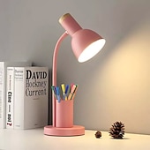 cheap Desk Lamps-Desk Lamp Eye Protection / Adjustable / Dimmable LED power supply For Bedroom / Study Room / Office AC100-240V Yellow / Blue / Pink / CE Certified