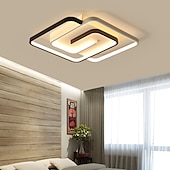 abordables Plafonniers encastrés et semi-encastrés-45 cm led plafonnier simple moderne chaud chambre lumière nordique mode chambre lumière 45 cm créatif salle à manger lumière