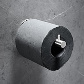 voordelige Toiletrolhouders-Toiletrolhouder Nieuw Design / Zelfklevend / Creatief Hedendaagse / Modern Roestvast staal / Koolstofarm staal / Metaal 1pc - Badkamer Muurbevestigd