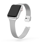 Χαμηλού Κόστους Ζώνες Apple Watch-Παρακολουθήστε το συγκρότημα για Apple Watch Series 8 7 6 5 4 3 2 1 SE Ανοξείδωτο Ατσάλι Αντικατάσταση Λουρί Μιλανέζικη Πλέξη Περικάρπιο
