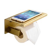 economico Portarotoli carta igienica-Porta rotolo di carta igienica Nuovo design / Auto-adesivo / Creativo Moderno / Modern Acciaio inossidabile / Acciaio a basso tenore di carbonio / Metallo 1pc - Bagno Montaggio su parete