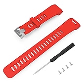 Χαμηλού Κόστους Ζώνες ρολογιών Garmin-Παρακολουθήστε το συγκρότημα για Γκάρμιν Vivosmart HR σιλικόνη Αντικατάσταση Λουρί Αναπνέει Αθλητικό Μπρασελέ Περικάρπιο