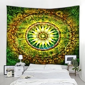 tanie Tkanina mandali-mandala czeski gobelin ścienny art decor koc kurtyna wiszący dom sypialnia salon akademik dekoracja boho hippie psychodeliczny kwiatowy kwiat lotos indyjski