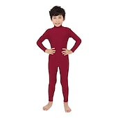abordables Mat-Combinaison combinaison Costume de Carnaval Combinaison Intégrale Enfant Garçons Fille Charme Ordinaire Sportif N / C Lycra Spandex Costume pour Formel Sport &amp; Loisir Rue Nouvel An Enfants Enfant
