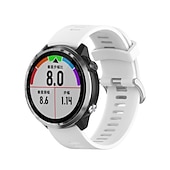 Недорогие Ремешки для часов Garmin-Ремешок для часов для Garmin Подход S42 / S40 / S12 силиконовый Замена Ремень Дышащий Спортивный ремешок Браслет