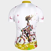 economico Maglie da donna-Per donna Maglia da ciclismo Manica corta Autunno Bicicletta Maglietta / Maglia Superiore con 3 tasche posteriori Ciclismo da montagna Cicismo su strada Traspirante Asciugatura rapida Design