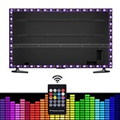levne Ovládání přes WiFi-ovládání hudby led světelný pásek 1m 2m 3m 4m 5m 5050 rgb smd 30 ledů na metr tiktok led pásek světla s ir 24 klíčovým ovladačem usb port dc5v