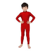 abordables Mat-Combinaison combinaison Costume de Carnaval Combinaison Intégrale Enfant Garçons Fille Charme Ordinaire Sportif N / C Lycra Spandex Costume pour Formel Sport &amp; Loisir Rue Nouvel An Enfants Enfant