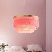 billiga Ring &amp; Rund Design-42 cm enkel design taklampa led tofs metall elektropläterad modern traditionell / klassisk generisk