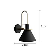 levne Vnitřní nástěnná světla-Nový design tradiční klasika / Nordický styl Obývací pokoj / Ložnice Kov nástěnné svítidlo IP24 110-120V / 220-240V 40 W / E26 / E27