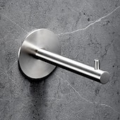 voordelige Toiletrolhouders-Toiletrolhouder Nieuw Design / Zelfklevend / Creatief Hedendaagse / Modern Roestvast staal / Koolstofarm staal / Metaal 1pc - Badkamer Muurbevestigd