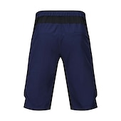 preiswerte Fahrradhosen Herren-Nuckily herren mtb shorts lycra radhose wasserdicht atmungsaktiv schnell trocknend leicht und baggy reißverschlusstaschen sommer fahrradbekleidung berg rennrad radsport fortgeschritten schwarz